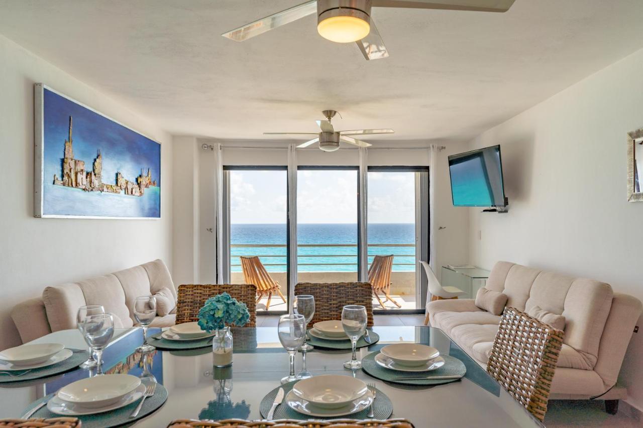 Sparkling Ocean View In كانكون المظهر الخارجي الصورة