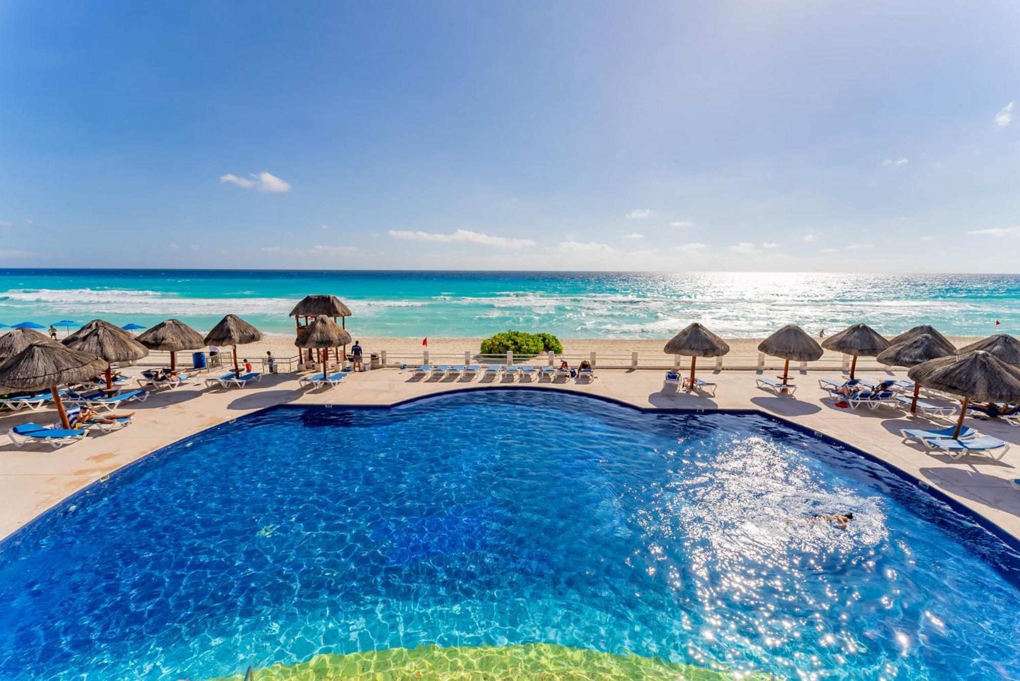 Sparkling Ocean View In كانكون المظهر الخارجي الصورة