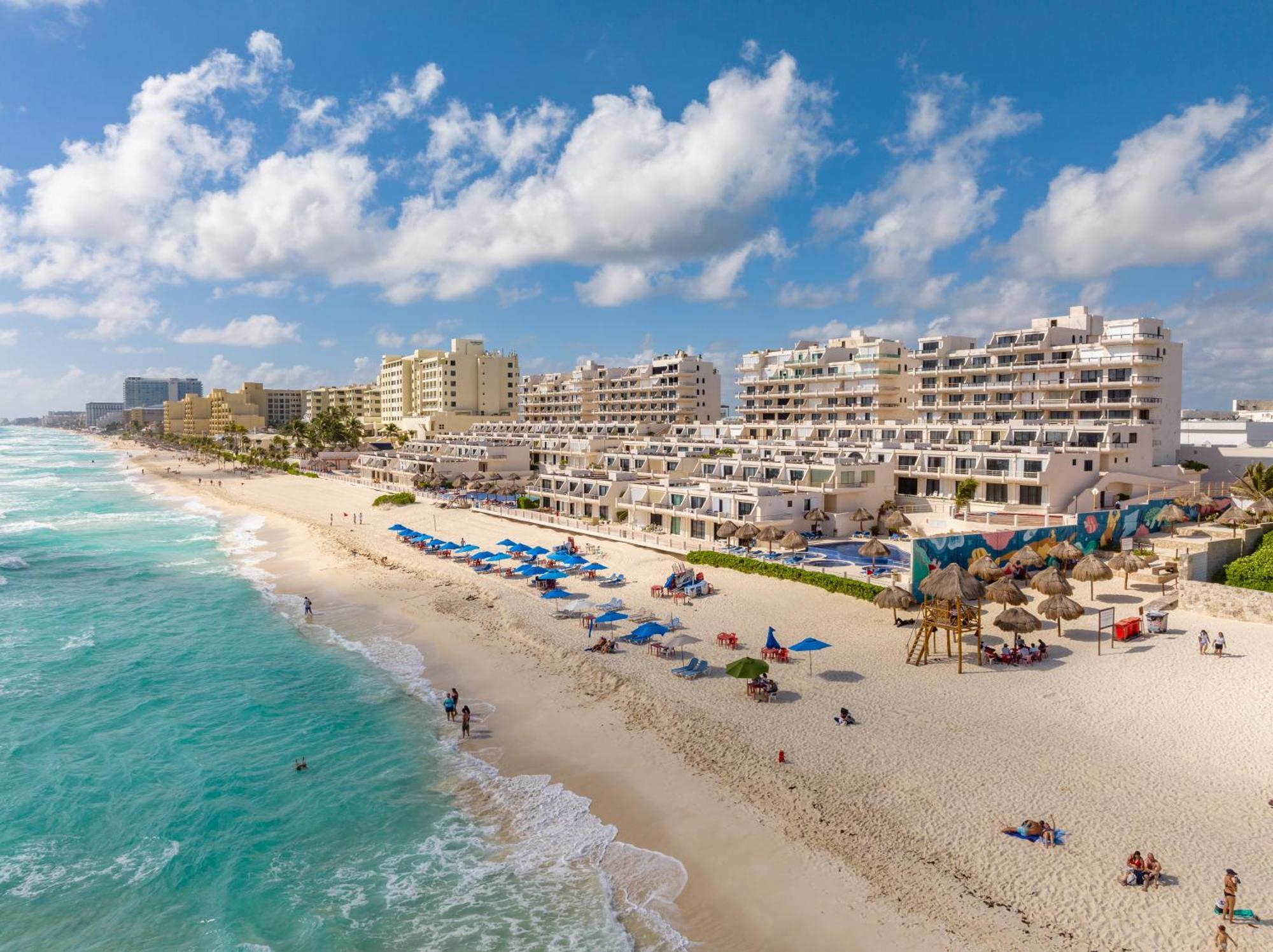 Sparkling Ocean View In كانكون المظهر الخارجي الصورة
