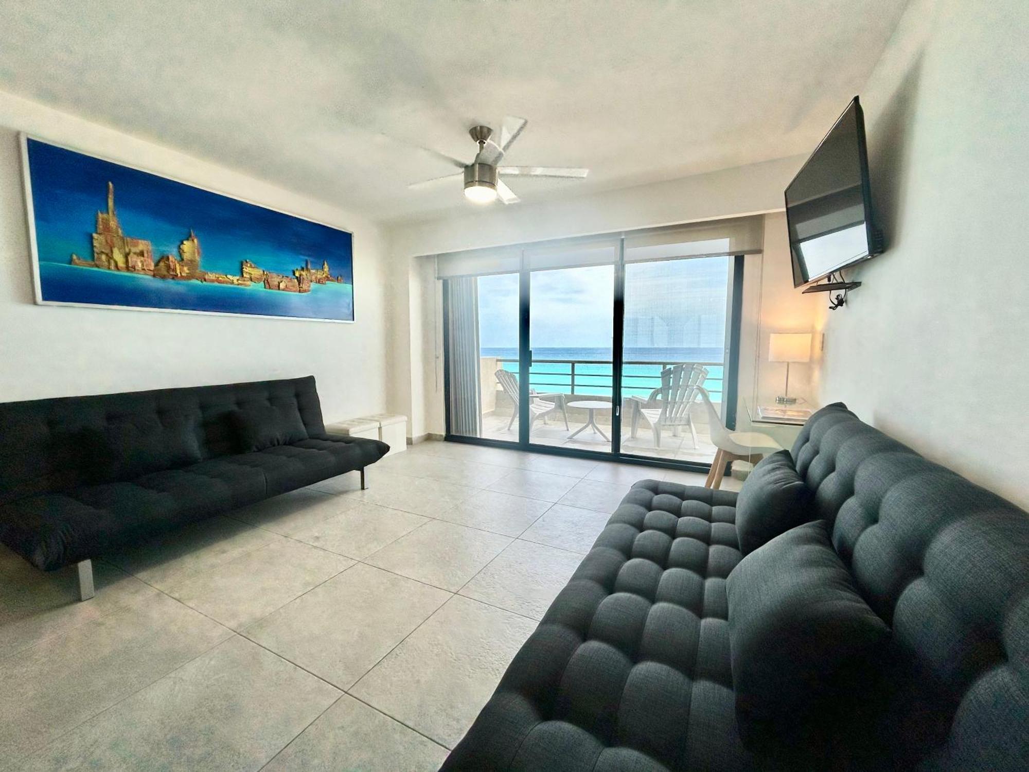 Sparkling Ocean View In كانكون المظهر الخارجي الصورة